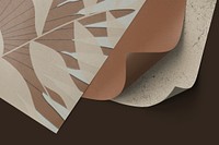 Leafy poster paper