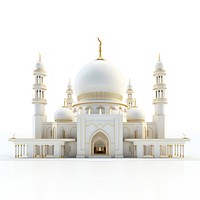 Architecture building mosque dome. AI generated Image by rawpixel.