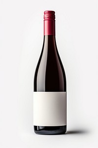 Bottle wine label drink. AI generated Image by rawpixel.