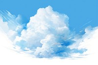 Sky backgrounds outdoors cloud. AI generated Image by rawpixel.