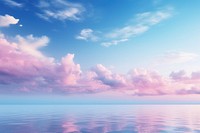 Ocean sky backgrounds outdoors. 