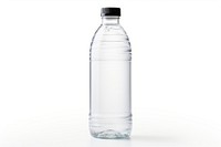 Bottle white background refreshment drinkware. 