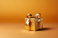 Gift gold box celebration. 