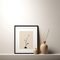 Frame vase art painting. 