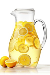 Lemonade jug fruit drink. 