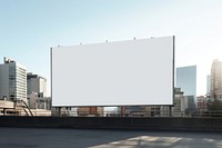 Architecture billboard city advertisement. 