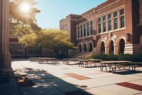 Architecture building college campus.