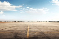 Airport outdoors airfield horizon. 