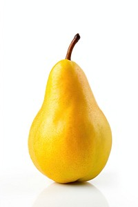 Pear yellow fruit plant. 