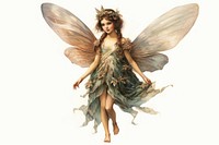 Fairy angel adult representation. 