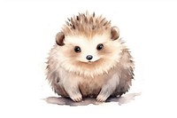 Animal hedgehog mammal cute. AI generated Image by rawpixel.
