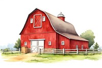 Barn architecture building outdoors. AI generated Image by rawpixel.