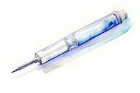 Syringe white background injection medicine. AI generated Image by rawpixel.