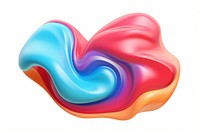 Shape candy white background confectionery. AI generated Image by rawpixel.