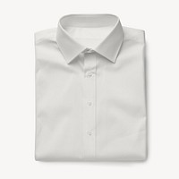 White dress shirt, men's fashion