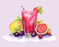 Drink food cocktail smoothie. AI generated Image by rawpixel.