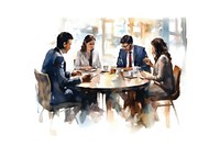 Conversation restaurant furniture sitting. AI generated Image by rawpixel.