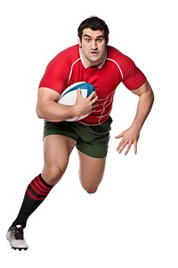 Rugby sports player adult. 