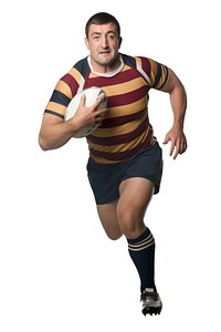 Rugby sports player shorts. 