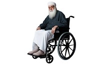 Wheelchair sitting person adult. AI generated Image by rawpixel.