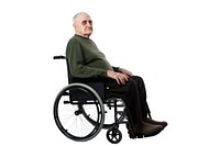 Wheelchair sitting person adult. 