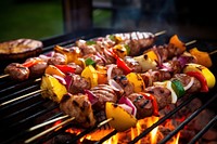 Grilling cooking food bbq. AI generated Image by rawpixel.