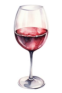 Glass wine drink white background. AI generated Image by rawpixel.