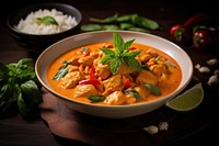 Curry dish plate food. AI generated Image by rawpixel.