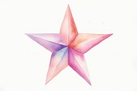Paper origami star art. AI generated Image by rawpixel.