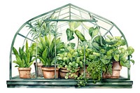 Greenhouse plant nature garden. AI generated Image by rawpixel.