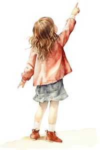Footwear standing child girl. AI generated Image by rawpixel.