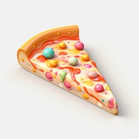 Pizza slice food confectionery. AI generated Image by rawpixel.