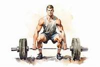 Sports weight adult gym. AI generated Image by rawpixel.