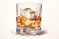 Whisky glass drink refreshment. AI generated Image by rawpixel.