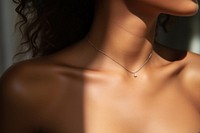 Necklace jewelry adult woman. AI generated Image by rawpixel.