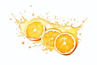 Fruit backgrounds grapefruit orange. AI generated Image by rawpixel.