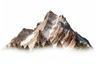 Mountain outdoors nature white background. AI generated Image by rawpixel.
