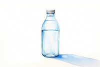 Bottle glass drink transparent. AI generated Image by rawpixel.