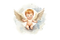 Angel cupid baby toy. AI generated Image by rawpixel.