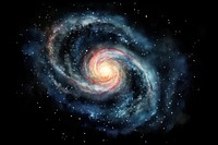 Astronomy universe outdoors galaxy. AI generated Image by rawpixel.