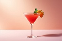 Cocktail martini drink fruit. AI generated Image by rawpixel.