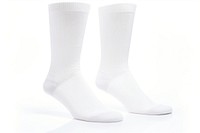 White sock white background elegance. 