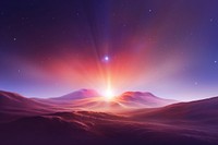 Mountain outdoors nature night. AI generated Image by rawpixel.