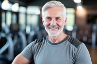 Adult smile gym man. AI generated Image by rawpixel.