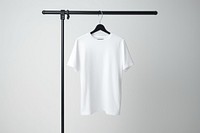 Hanged white t-shirt, design resource