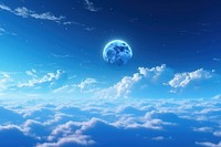 Moon sky backgrounds astronomy. AI generated Image by rawpixel.
