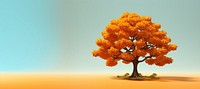 Tree outdoors autumn plant. AI generated Image by rawpixel.