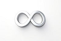 Silver symbol white background accessories. AI generated Image by rawpixel.