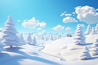 Landscape winter backgrounds outdoors. 