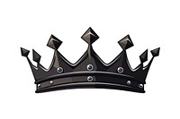 Crown black white background accessories.